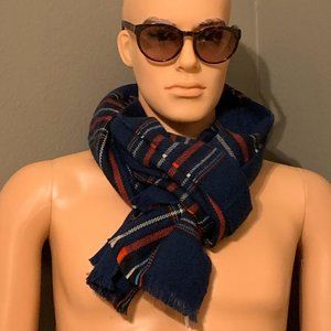 Gap Men's Elysian Blue Winter Cozy Winter Scarf